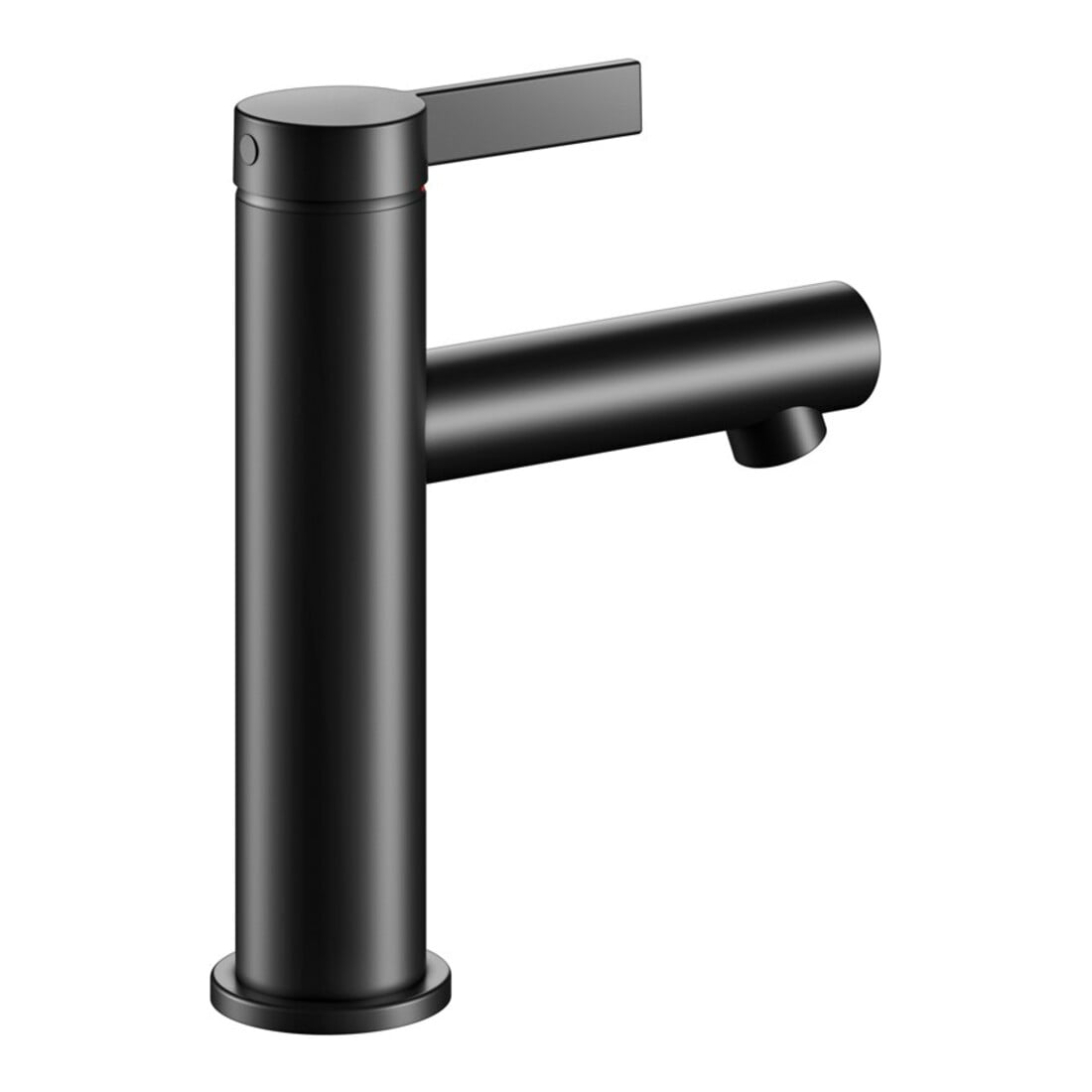 Keuco Mitigeur lavabo monocommande 100 IXMO Pure Sortie 110 mm, sans garniture, noir mat