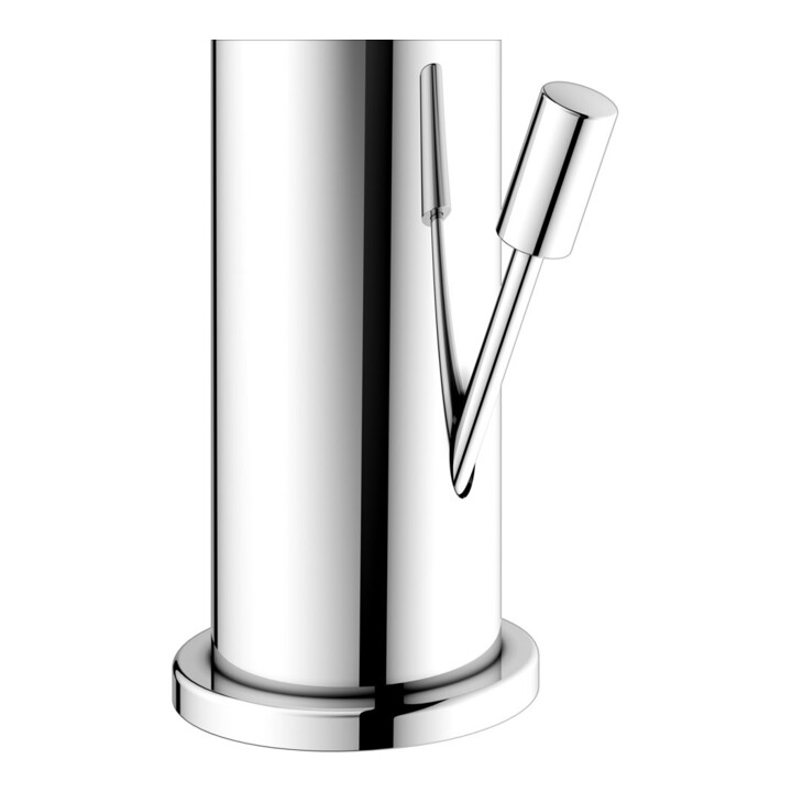 Keuco Mitigeur lavabo monocommande 130 IXMO Pure A 125mm, avec aérateur, rosace ronde, chromé