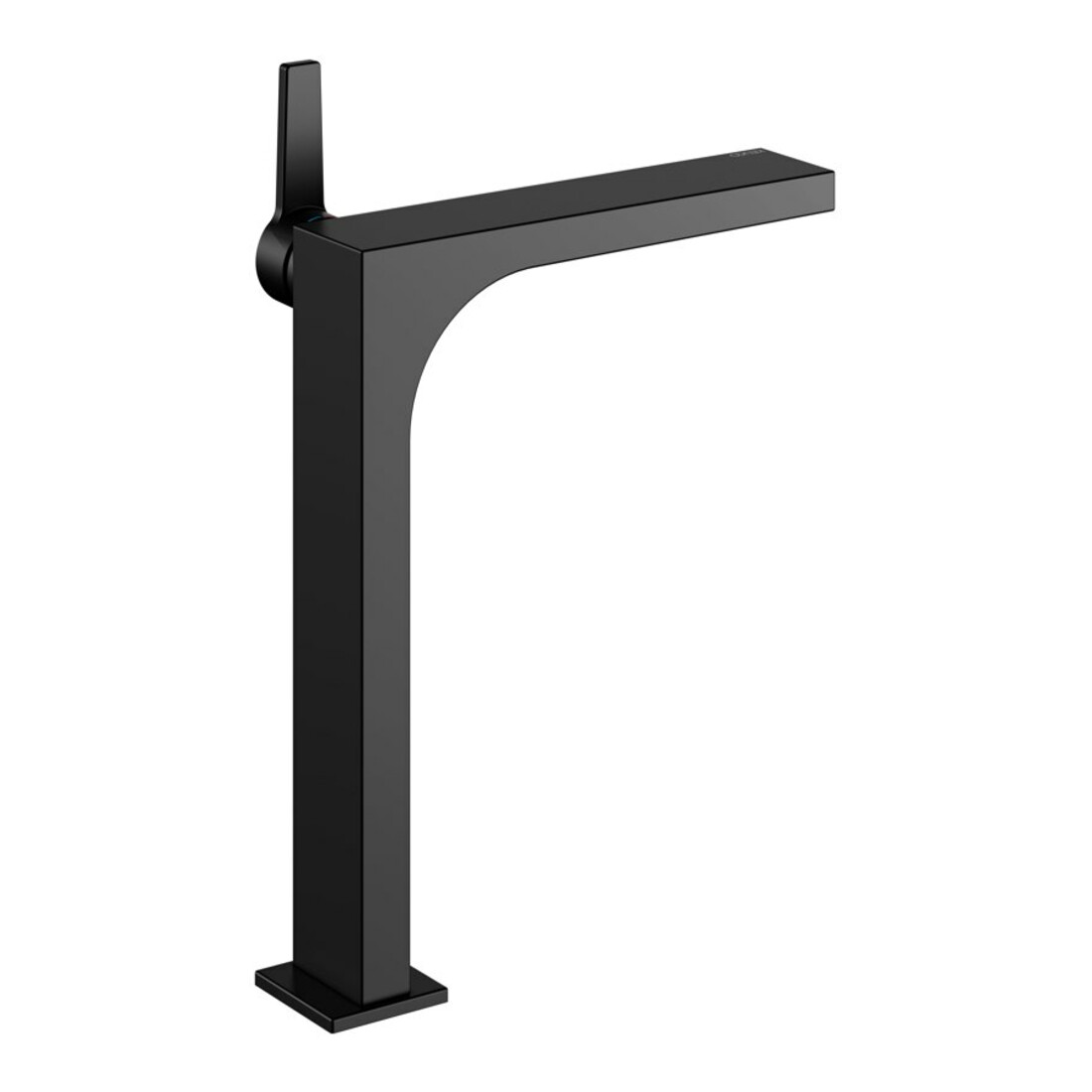 Keuco Mitigeur lavabo monocommande 250 Edition 11, bec 180 mm, sans garniture, noir mat