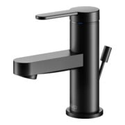 Keuco Mitigeur lavabo monocommande 60 IXMO Flat, bec 89 mm, avec garniture, noir mat