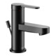 Keuco Mitigeur lavabo monocommande 60 IXMO Flat, bec 89 mm, avec garniture, noir mat-5