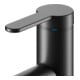 Keuco Mitigeur lavabo monocommande 60 IXMO Flat, bec 89 mm, sans garniture, noir mat