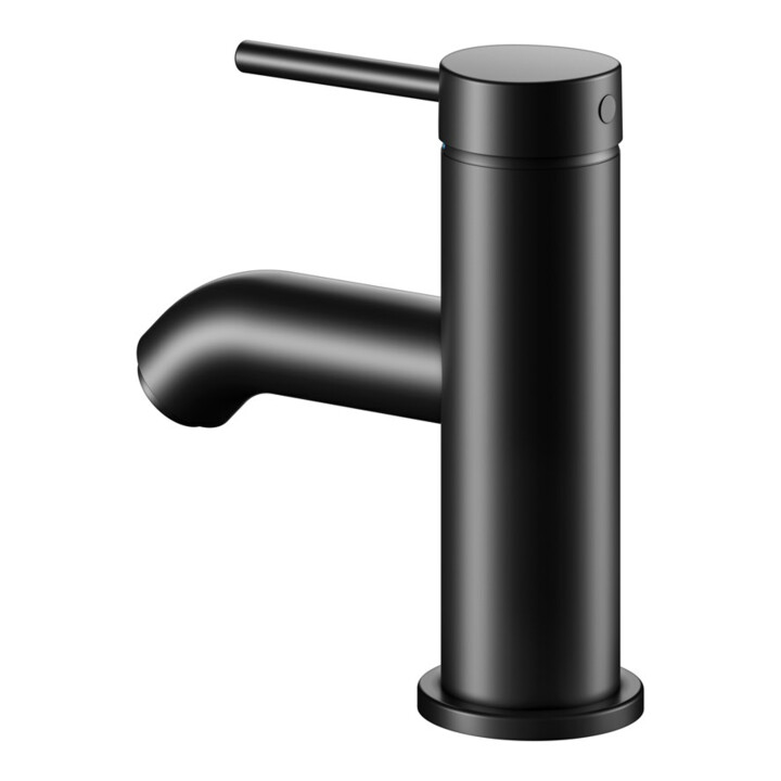 Keuco Mitigeur lavabo monocommande 60 IXMO Soft bec 94 mm, sans garniture, noir mat