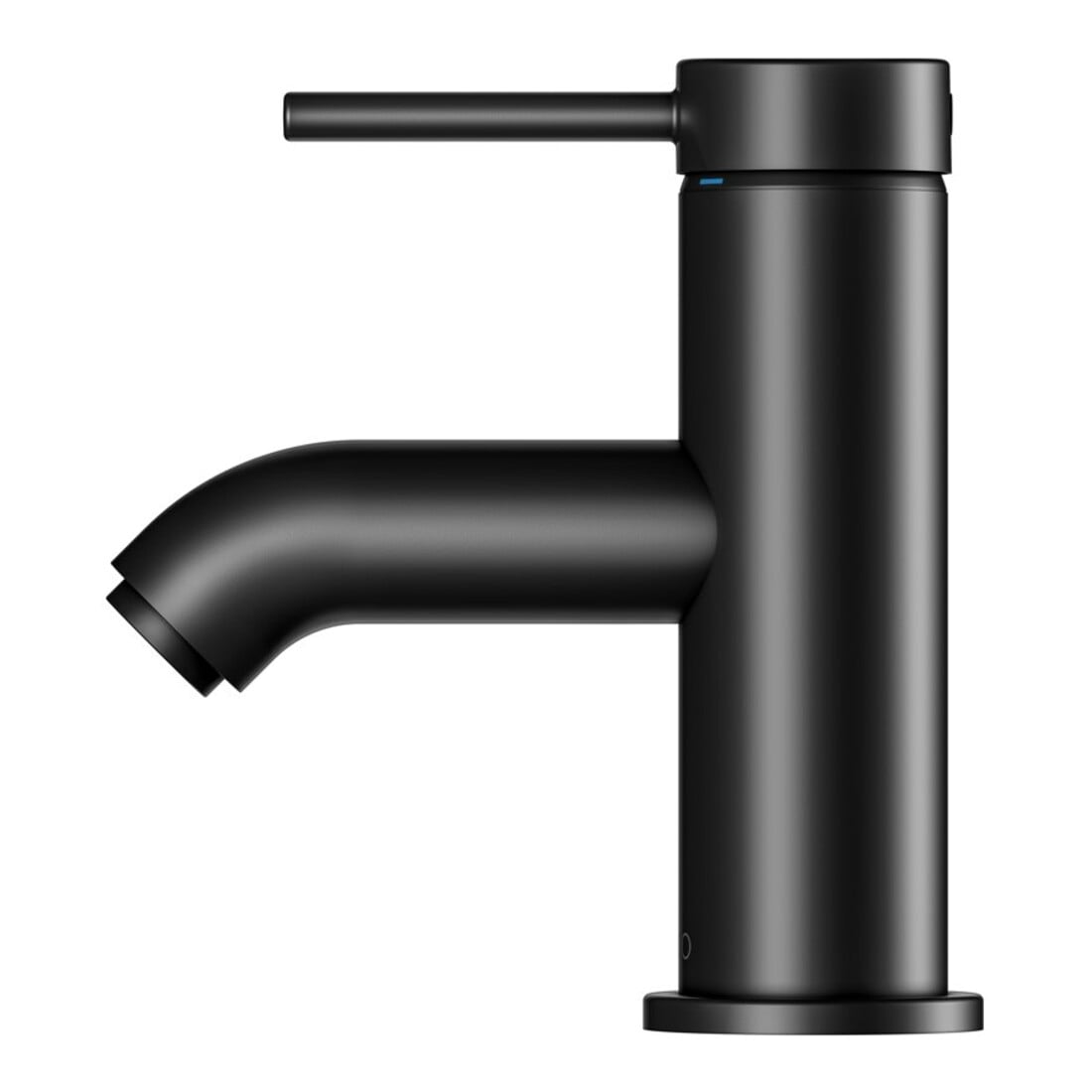 Keuco Mitigeur lavabo monocommande 60 IXMO Soft bec 94 mm, sans garniture, noir mat