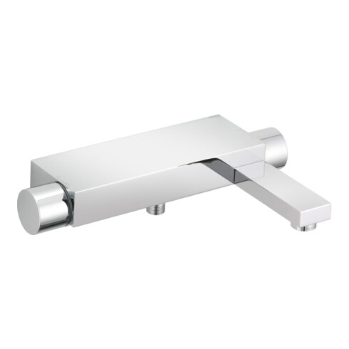 Keuco Mitigeur monocommande baignoire Edition 11 AP, bec 190 mm, nickel brossé