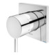 Keuco Mitigeur monocommande encastré DN15 IXMO 59551 avec rosace d'angle / chrome doux-4