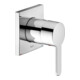 Keuco Mitigeur monocommande encastré DN15 IXMO 59551 avec rosace d'angle/plate chromée-1