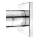 Keuco Mitigeur monocommande encastré DN15 IXMO 59551 avec rosace d'angle/plate chromée-4