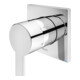 Keuco Mitigeur monocommande encastré DN15 IXMO 59551 avec rosace d'angle/plate chromée-5