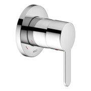 Keuco Mitigeur monocommande encastré DN15 IXMO 59551 avec rosace ronde/plate chromée