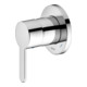 Keuco Mitigeur monocommande encastré DN15 IXMO 59551 avec rosace ronde/plate chromée-5