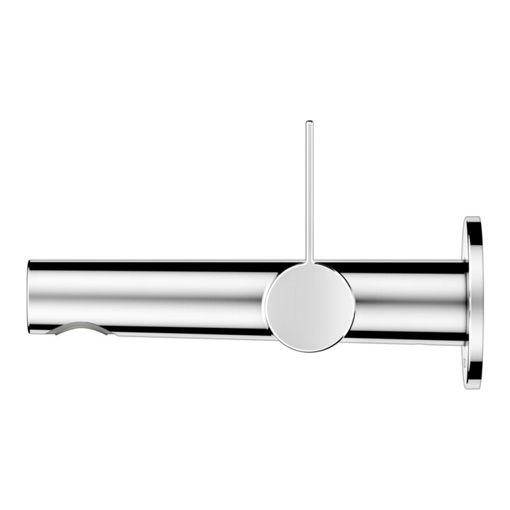 Keuco Mitigeur monocommande IXMO lavabo, bec 187 mm, chrome, mural, rosace ronde
