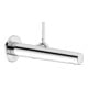 Keuco Mitigeur monocommande IXMO Pure lavabo Sortie 197 mm, chromé, mural, ros. rond-5