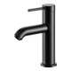 Keuco Mitigeur monocommande lavabo 100 IXMO Soft bec 114 mm, sans garniture, noir mat-1