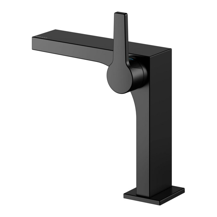 Keuco Mitigeur monocommande lavabo 150 Edition 11, bec 136 mm, sans garniture, noir mat