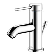 Keuco Mitigeur monocommande lavabo 60 IXMO 59504 avec tirette, rosace chromée r/d