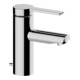 Keuco Mitigeur monocommande lavabo Plan blue alu/fin, avec vidage, levier allongé-1