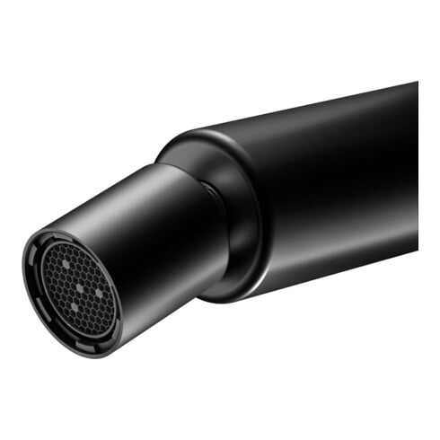 Keuco Mitigeur monocommande pour bidet IXMO 59509 avec tirette Pure, rosace droite/gauche noir