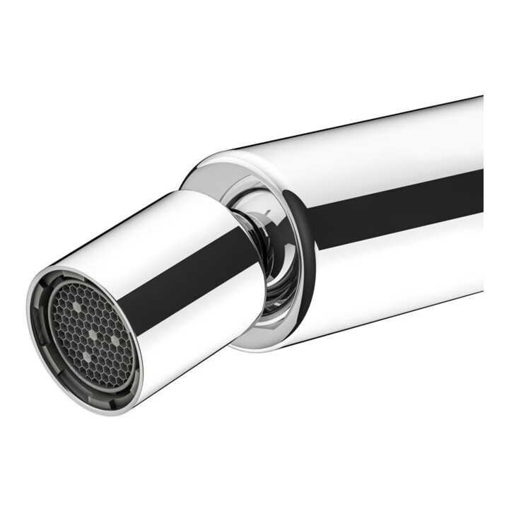 Keuco Mitigeur monocommande pour bidet IXMO 59509 avec vidage doux, rosace chromée droite/gauche