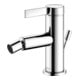 Keuco Mitigeur monocommande pour bidet IXMO 59509 avec vidage Pure, rosace droite/gauche chromée-1