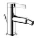 Keuco Mitigeur monocommande pour bidet IXMO 59509 avec vidage Pure, rosace droite/gauche chromée