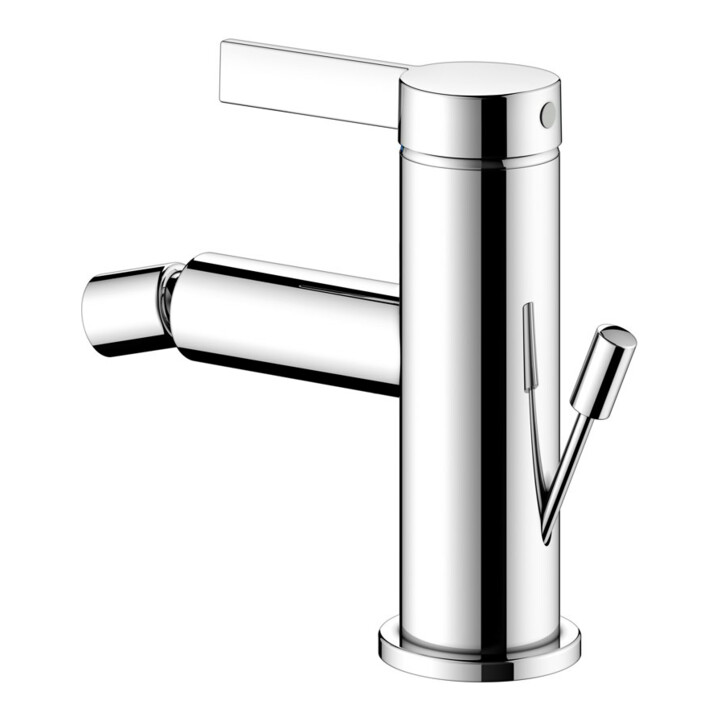 Keuco Mitigeur monocommande pour bidet IXMO 59509 avec vidage Pure, rosace droite/gauche chromée