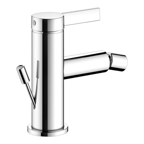 Keuco Mitigeur monocommande pour bidet IXMO 59509 avec vidage Pure, rosace droite/gauche chromée