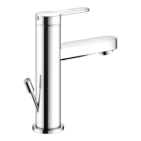 Keuco Mitigeur monocommande pour lavabo 100 IXMO 59502 avec tirette, chrome
