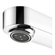 Keuco Mitigeur monocommande pour lavabo 100 IXMO 59502 avec tirette, chrome-2