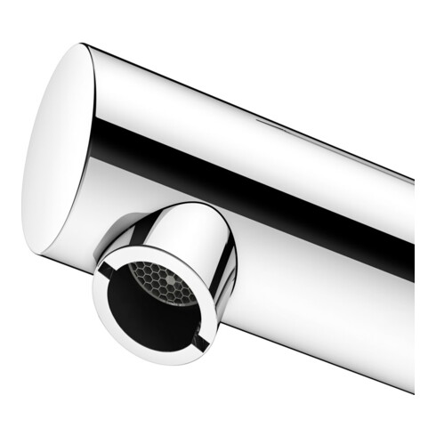 Keuco Mitigeur monocommande pour lavabo 100 IXMO 59502 avec tirette Pure, rosace droite/gauche chromée