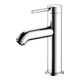Keuco Mitigeur monocommande pour lavabo 100 IXMO 59502 sans vidage, rosace chromée droite/gauche-2