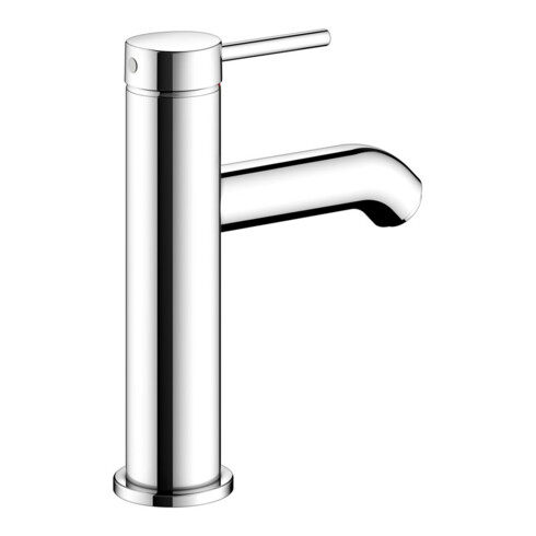 Keuco Mitigeur monocommande pour lavabo 100 IXMO 59502 sans vidage, rosace chromée droite/gauche