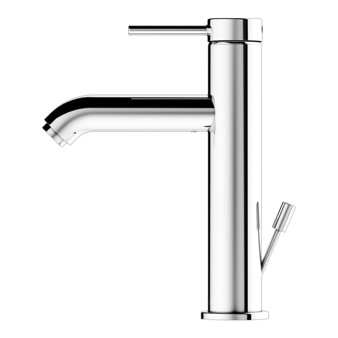 Keuco Mitigeur monocommande pour lavabo 130 IXMO Soft A 129mm, m ALG, rosé rond, chromé