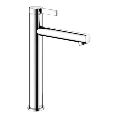 Keuco Mitigeur monocommande pour lavabo 210 IXMO 59510 Pure, rosace chromée droite/gauche