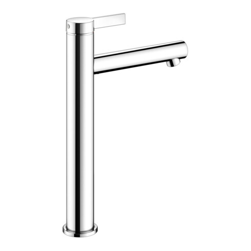 Keuco Mitigeur monocommande pour lavabo 210 IXMO 59510 Pure, rosace chromée droite/gauche