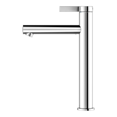 Keuco Mitigeur monocommande pour lavabo 210 IXMO 59510 Pure, rosace chromée droite/gauche