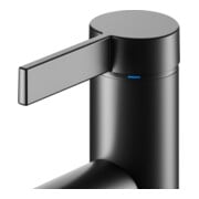 Keuco Mitigeur monocommande pour lavabo 210 IXMO 59510 Pure, rosace r/d noir-4