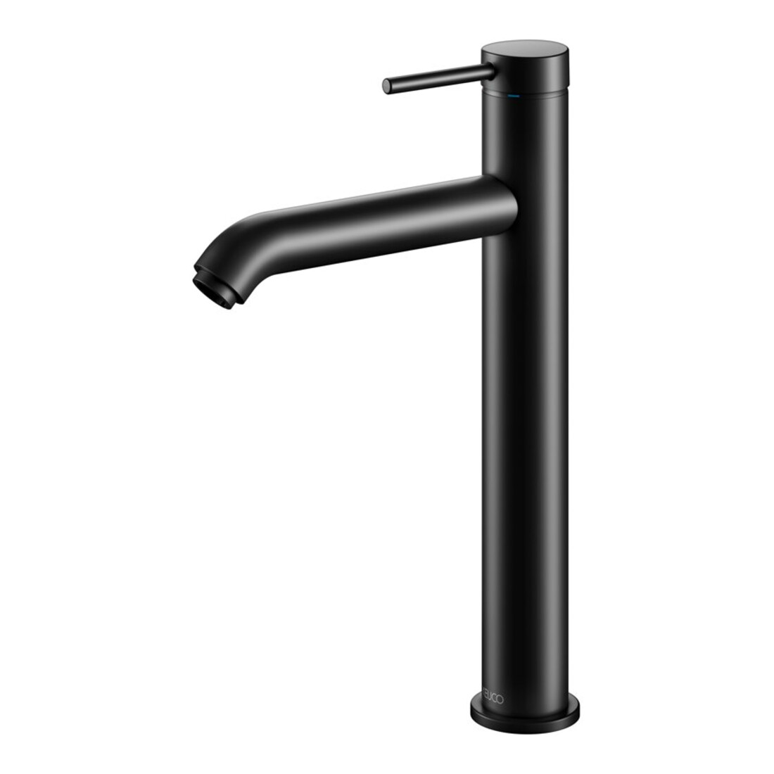 Keuco Mitigeur monocommande pour lavabo 210 IXMO 59510 sans tirette, rosace droite/gauche noire