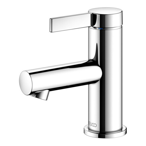 Keuco Mitigeur monocommande pour lavabo 60 IXMO 59504 Pure, rosace chromée droite/gauche