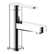 Keuco Mitigeur monocommande pour lavabo 60 IXMO 59504 sans tirette, plat, rosace droite/gauche chromé-5