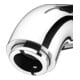 Keuco Mitigeur monocommande pour lavabo 60 IXMO 59504 sans vidage, chrome brillant