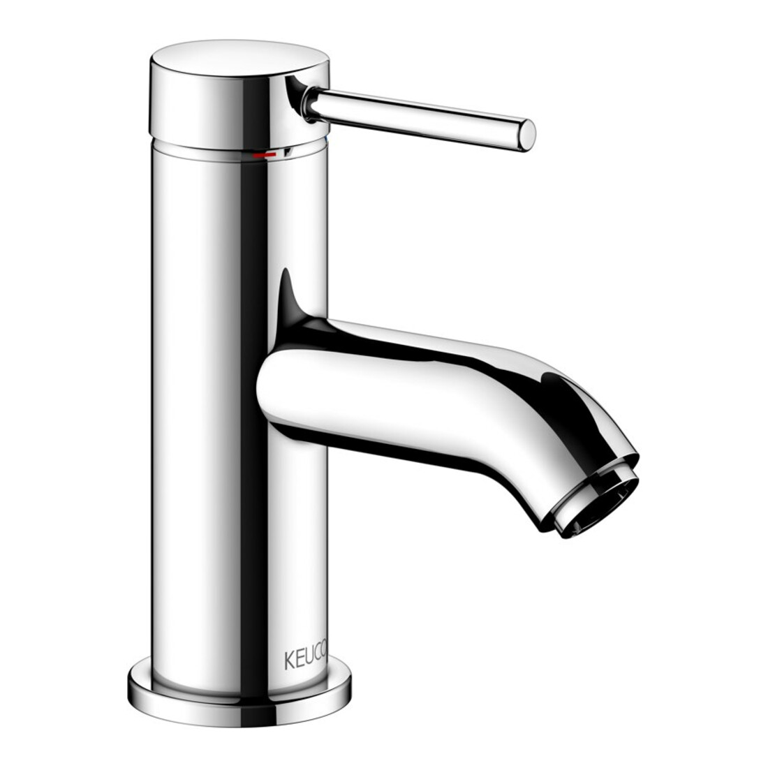 Keuco Mitigeur monocommande pour lavabo 60 IXMO 59504 sans vidage, chrome brillant