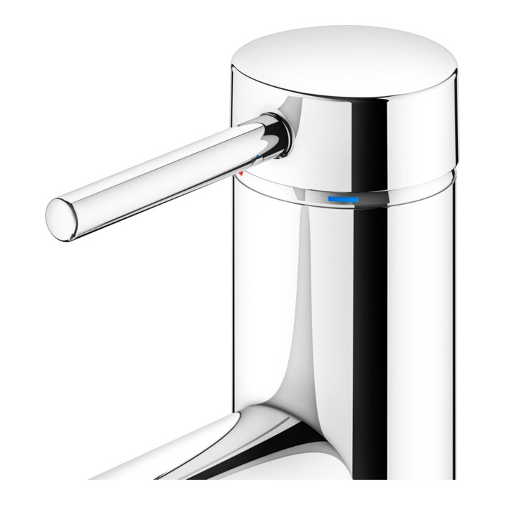 Keuco Mitigeur monocommande pour lavabo 60 IXMO 59504 sans vidage, chrome brillant