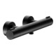Keuco Mitigeur thermostatique douche Plan blue AP, noir mat-1