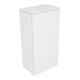 Keuco Mittelschrank Edition 400 45x89,4x30cm, Anschlag links, Weiß/Weiß-1