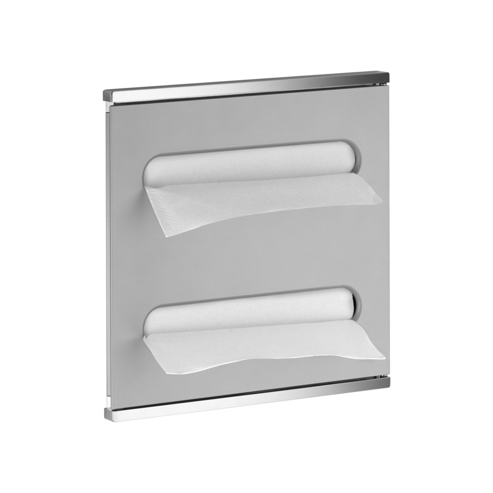 Keuco Modul Waschtisch 2 Plan Integral Türanschl. li, verchromt/weiß lackiert