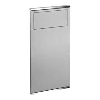 Keuco Module lavabo 1 Plan Integral, 326x625x143mm, à droite, vc / alu/fin