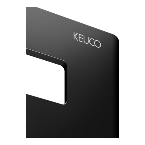 Keuco Panier à savon 320x93x90mm, montage mural, gris noir