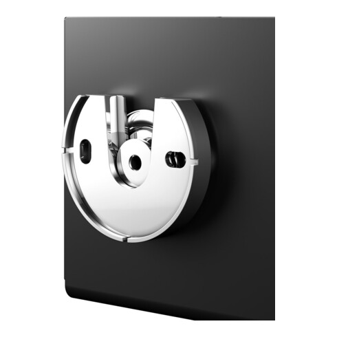 Keuco Panier à savon 320x93x90mm, montage mural, gris noir