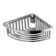 Keuco Panier d’angle pour éponge vc, décalé 183 mm, H 72 mm, fil métallique-1
